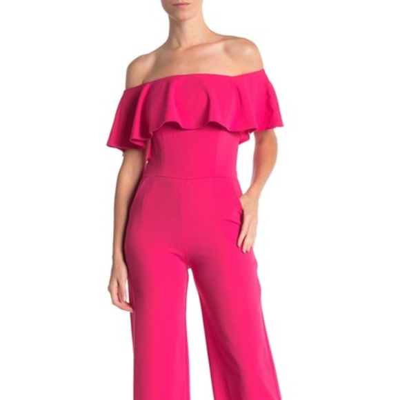 love...ady Pants - 🎉HP!🎉 NWOT Love...Ady Off-the-Shoulder Jumpsuit